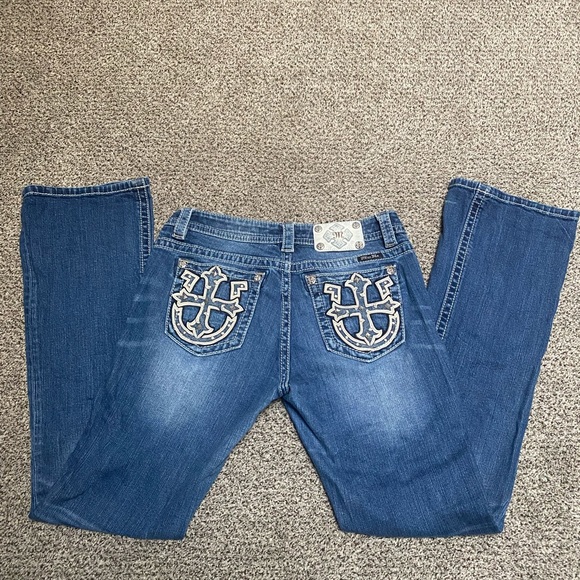 Miss Me jeans. Boot cut size 30 inseam 34 - Picture 6 of 7